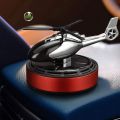 Car Air Freshener Solar Rotating Helicopter. 