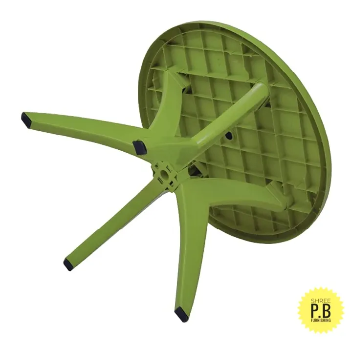 Supreme%20Marina%20Round%20Plastic%20Table%20with%20Sturdy%20Legs%20-%20Image%204