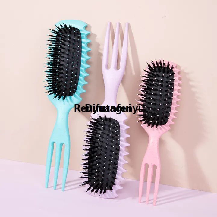 Difutagui%201PC%20Candy%20bursh%20Curly%20Hair%20Styling%20Brush:%20Defined%20Curls%20on%20Wet%20Hair-%20Luxury%20Nylon%20Bristles%20Detangling%20Volumizing%20Comb%20for%20All%20Hair%20Type%20-%20Image%202