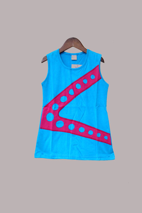 Kids%E2%80%99%20Sleeveless%20Graphic%20Dot%20T-Shirt%20NBD-08%20-%20Image%206