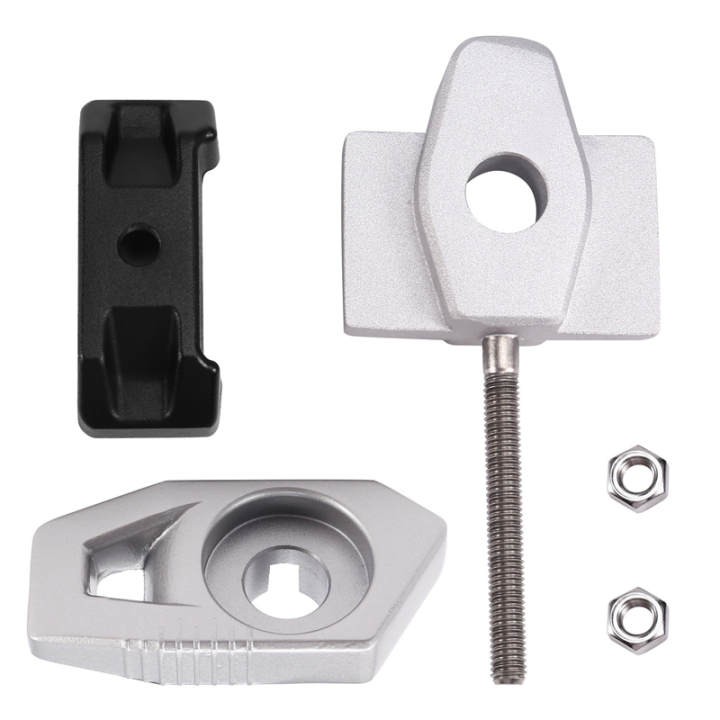 Car Chain Tension Adjuster Baffle Screw Rear Pull Adjustment Block for 450SR Cf400-6 Left