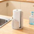 Storage Stand Large Capacity Wooden Paper Towel Holder Freestanding Base Countertop Design Freestanding Paper Roll Holder Ornament Storage Wooden Roll Paper Storage Rack Desktop. 