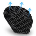 Motorcycle Honeycomb Shockproof Comfort Seat Cushion Mat Pad. 
