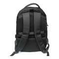 Black Color Hard-shell Laptop Backpack For Men. 
