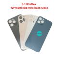 Big Hole Back Glass For iPhone 11 Pro Max Back Cover Rear Door Housing Parts Replacement. 