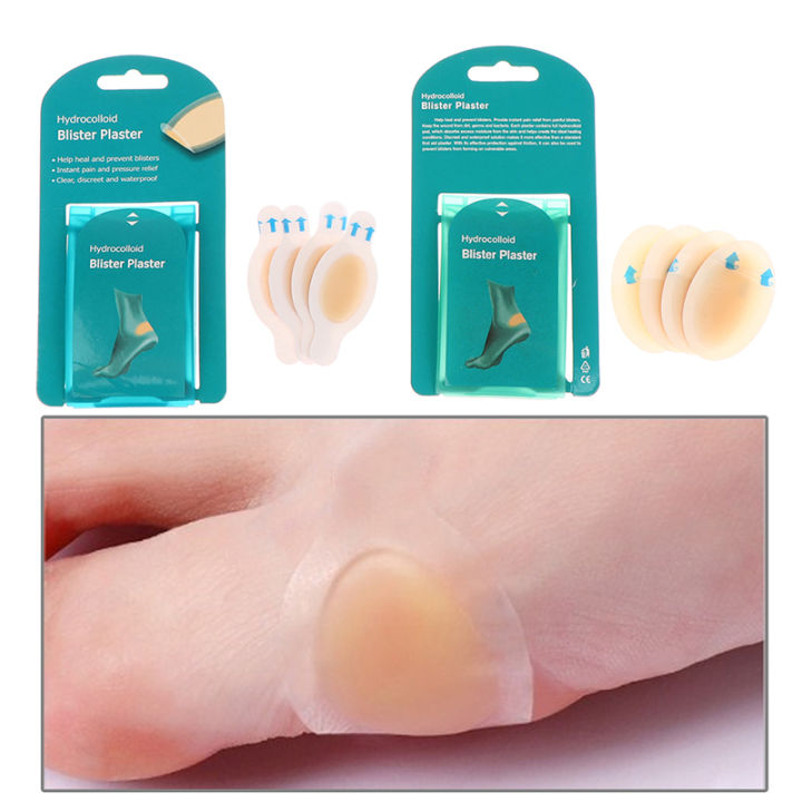 4Pcs%20Blister%20Bandages%20Waterproof%20Hydrocolloid%20Plaster%20Adhesive%20Anti-Wearing%20Heel%20Gel%20Sticker%20Pain%20Relief%20Pedicure%20Patch%20Pads%20ZHIXING%20-%20Image%202