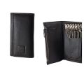 Genuine Leather Key Chain Case  Holder  Button Wallet. 