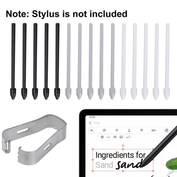 6Pcs/Set%20Plastic%20Colorful%20Exquisite%20Tablet%20Pen%20Nib%20For%20Samsung%20Galaxy%20Tab%20S8%20S7%20S6%20Note%2020%20Wear-resistent%20Replacement%20Stylus%20Tip%20With%20Clip%20-%20Image%207