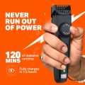 Bombay Shaving Company Power styler Trimmer Men, 2X Fast Charging, 2 Yr Warranty (OG Black). 