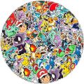 Linman 10/30/50PCS Anime Pokemon Cute Stickers Decals DIY Notebook La【2025 Version】ptop Phone Suitcase Bike Graffiti Funny Cartoon Sticker Kid Toy. 