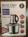 Silver Crest Sc-66B - Silver Crest Electric Meat Grinder, 2L Meat & Vegetable Grinder Chopper Blender , Metal Body 4 Blade Electric Meat Grinder. 
