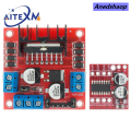 Anedshaop L298N DC Motor Driver Module L298N Stepper Motor Smart Car Robot Affordable Breadboard Peltier High Power L298 DC Motor Driver for Arduino. 