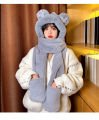 3 In 1 Teddy Bear Cap For Girls. 