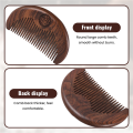OUMERY Hair Care Comb Anti-Static Handmade Natural Wood Wooden Carved Sandalwood Combs Pocket Comb Massage Comb Hair Comb. 