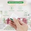 Mini 16A Smart Wireless WIFI Switch 2.4GHz, 16A, AC100-240V, Remote Control Module (Compatible with Alexa, Google home and Tuya, Smart life app, White,) retrofit smart switch.. 
