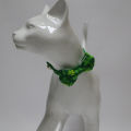 St.Patrick's Day Cat Collar With Bow Tie And Bell Breakaway Cat Collar Adjustable Safety Kitten Collar For Girls Boys Male. 