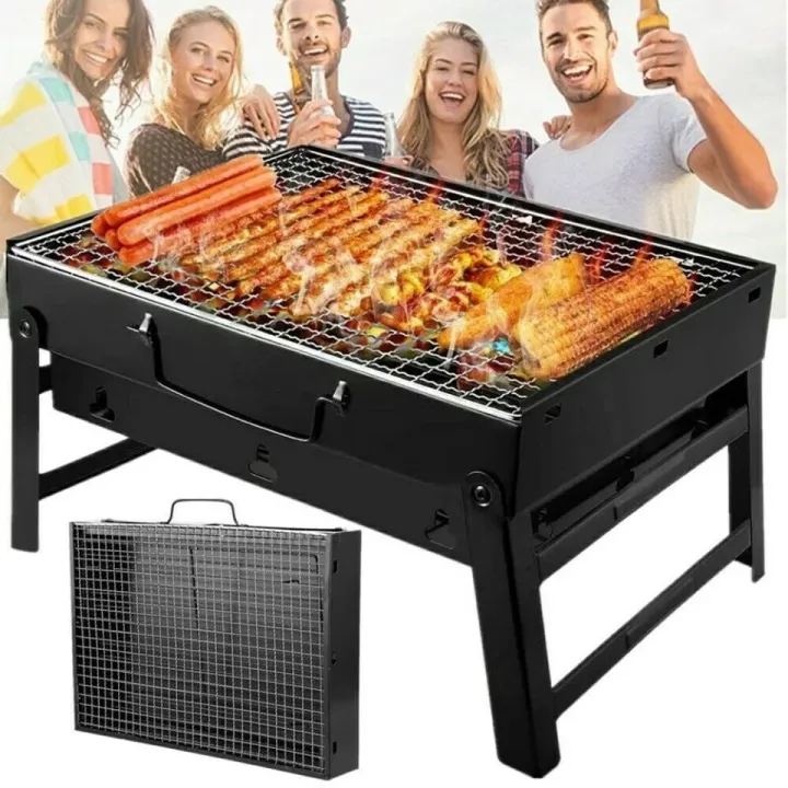 Chrome%20Plated%20Portable%20Outdoor%20Steel%20Collapsible%20Barbeque%20Grill%20BBQ%20BOS%20-%20Image%205