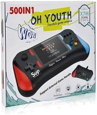 X7M%203.5%20inch%20Game%20Console%20Built-in%20500+%20Video%20Games%20TV%20Support%20with%20AV%20Cable%20Output%20and%201%20Joystick%20Rechargeable%20Game%20Box%20-%20Image%205