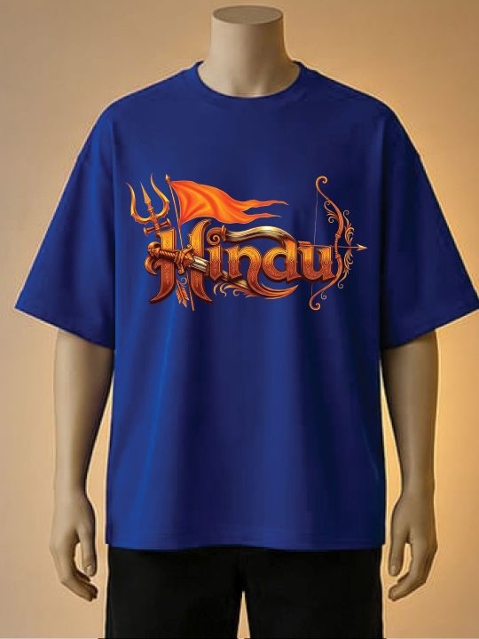 Hindu%20Graphic%20Printed%20T-Shirt%20Black,%20Blue,%20Brown,%20Cream,%20maroon,%20white%20-%20Image%202