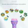 Popular Toys 32 Mode Cartoon Childrens Projection Flashlight Mini Projector Baby Early Education Puzzle Enlightenment Toy. 