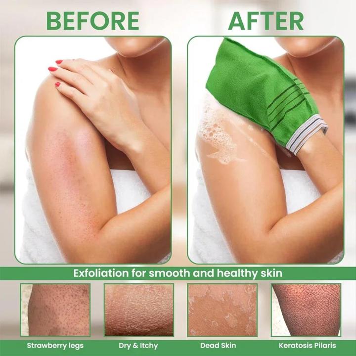Exfoliating%20Bath%20Towel%20Korean%20Washcloth%20Body%20Massage%20Scrub%20Shower%20Towel%20SPA%20Portable%20Grain%20Brush%20Peeling%20Dead%20Skin%20Gloves%20Adults%20-%20Image%204