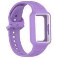 2025 New Watch Strap + Protective Case For Samsung Galaxy Fit 3 / Huawei Band 8 9 NFC Wrist Band Bracelet Silicone SmartWatch Watchband. 