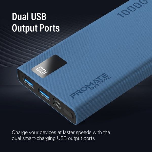 Promate%20Power%20Bank%20with%2010000mAh%20Battery,%2010W%20USB-C%E2%84%A2%20Input/Output%20Port,%20Dual%20USB%20Ports%20and%20LED,%20Bolt-10Pro%20-%20Image%204