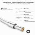 2m/1.5m/1.2m super soft silicone shower hose anti-twist gun metal bathroom long water high quality pvc pipe. 