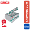 LOTTE Stick Gum 5Pc Cool Menthol Chewing Gum (13.5g) (Multipack). 