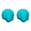 ARELENE 2X Unisex Kids Swimming Cap 3D Ear Protection Silicone Swimming Cap Waterproof Swim Cap for Kids Boys Girls 2. 