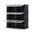 Shoe Rack, Large-Capacity Shoe Cabinet with Transparent Surface, Shoe Shelf. 