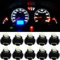 Auto Accessories T4.7 LED Tube Light 12V 1210 1SMD Car Dashboard Bulb W3W Instrument Panel Lamp. 