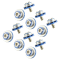 12 Pcs Hard Drive Mounting Screws for HP3.5Inch HDD Screws Isolation Grommet Mute Mounting Screws Easy to Use. 