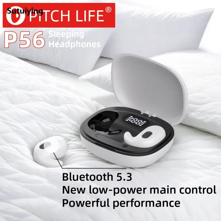 Sutuiying%20P56,PiTCHLIFE,%20Sleep,Bluetooth%205.3%20Headset%20Wireless%20Headset%20In.Ear%20Original%20Stereo%20Noise%20Reduction%20Sports%20Headset%20with%20Microphone%20Headset%20-%20Image%205