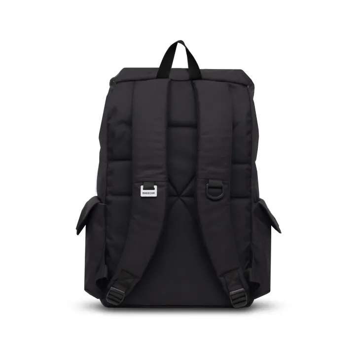 Mheecha%20Boulder%20Sack%20Black/Moss%20Green%20for%20Unisex%20Backpack%20%7C%20Fashion%20Padded%20Laptop%20Compartment%20Backpack%20-%20Image%204