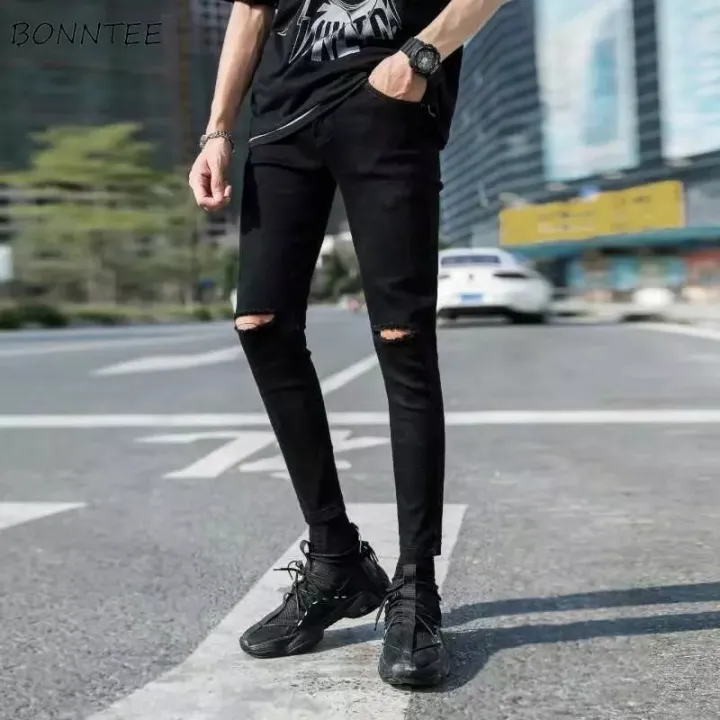 Black%20Skinny%20Knee%20Cut%20Jeans%20For%20Men%20-%20Black%20%7C%20Multisize%20%7C%20Fashion%20%7C%20Jeans%20For%20Men%20%7C%20Pants%20For%20Men%20%7C%20Men'S%20Wear%20%7C%20-%20Image%204