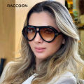 Vintage Pilot Sunglasses Women Fashion Luxury Brand Designer Tom Neughman Sun Glasses Men Classic Yellow Shades Side Cool Shield. 