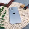 For iPhone 15 14 Plus 12 Pro Max 13 11 Pro for iPhone 13 Pro Max 11 12 Pro Alloy Phone Case Square Frame Case Cover with Logo. 