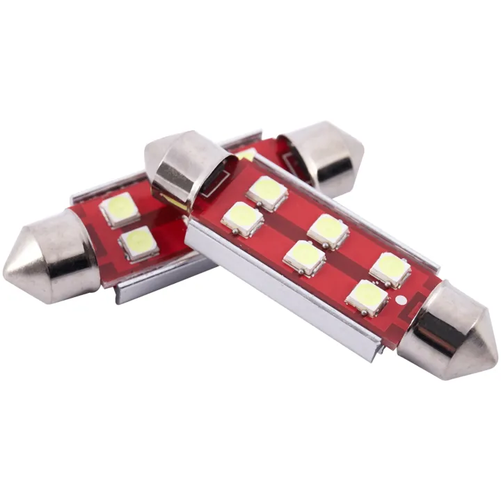 OYPFXMI%20Super%20Bright%20Canbus%20Error%20Free%206-Smd%203030%20Chipset%2041Mm%20211-2%20212-2%20569%20578%20Xenon%20White%20Led%20Bulbs%20For%20Map%20Dome%20License%20Plate%20Lights%20Lamps(Pack%20Of%204)%20-%20Image%206