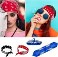 Cotton Bandana Scarf | Handkerchief | Headwear Scarf | Pack Of 2. 