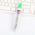 Pen Christmas Gift Pen Student Plastic Pen School Office Supplies 0.5mm Cute Cartoon 6/10 Colors Ballpoint. 