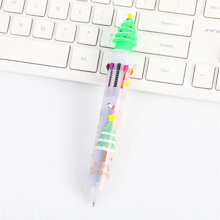 Pen%20Christmas%20Gift%20Pen%20Student%20Plastic%20Pen%20School%20Office%20Supplies%200.5mm%20Cute%20Cartoon%206/10%20Colors%20Ballpoint%20-%20Image%209