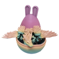 Easter Bunny Ear Eggs with Dragon Full Articulated Dragon in Egg Crystal Dragon 1 Piece C. 