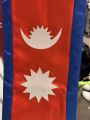 1pcs Nepal Graduation Stole - Nepal Flag Sash. 
