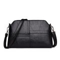 New Casual mama Messenger Bags Crossbody PU Leather Black Handbags for Women Small Shoulder Bag Purse. 