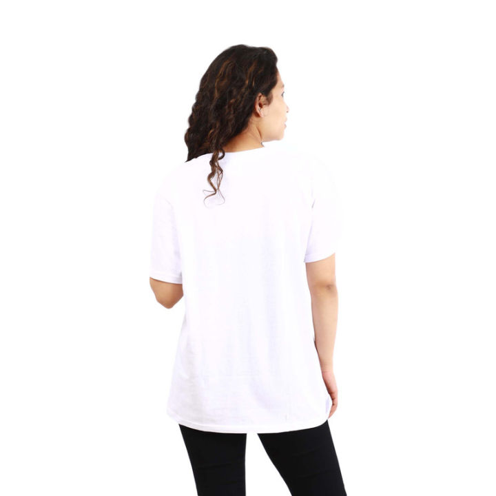 White%20Round%20Neck%20Half%20Sleeve%20Nepal%20Flag%20Printed%20T-Shirt%20For%20Women%20-%20Image%207