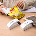 Electric Durable Practical Hand Press Plastic Bag Sealer Mini Sealing Bag Clips CF8. 