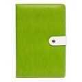 Light Green Note Book Diary With Clip Lock. 