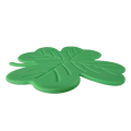 4Pcs . 'S Day Coaster Silicone Green Drink Coasters Kit Non-Slip Insulations Tea Cup Mats Coffee Coasters Set Kit. 
