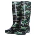 Long Waterproof Monsoon Gumboot / Rainboot For Men - Army Green | Multisize | Fashion | Gum Boots For Men. 